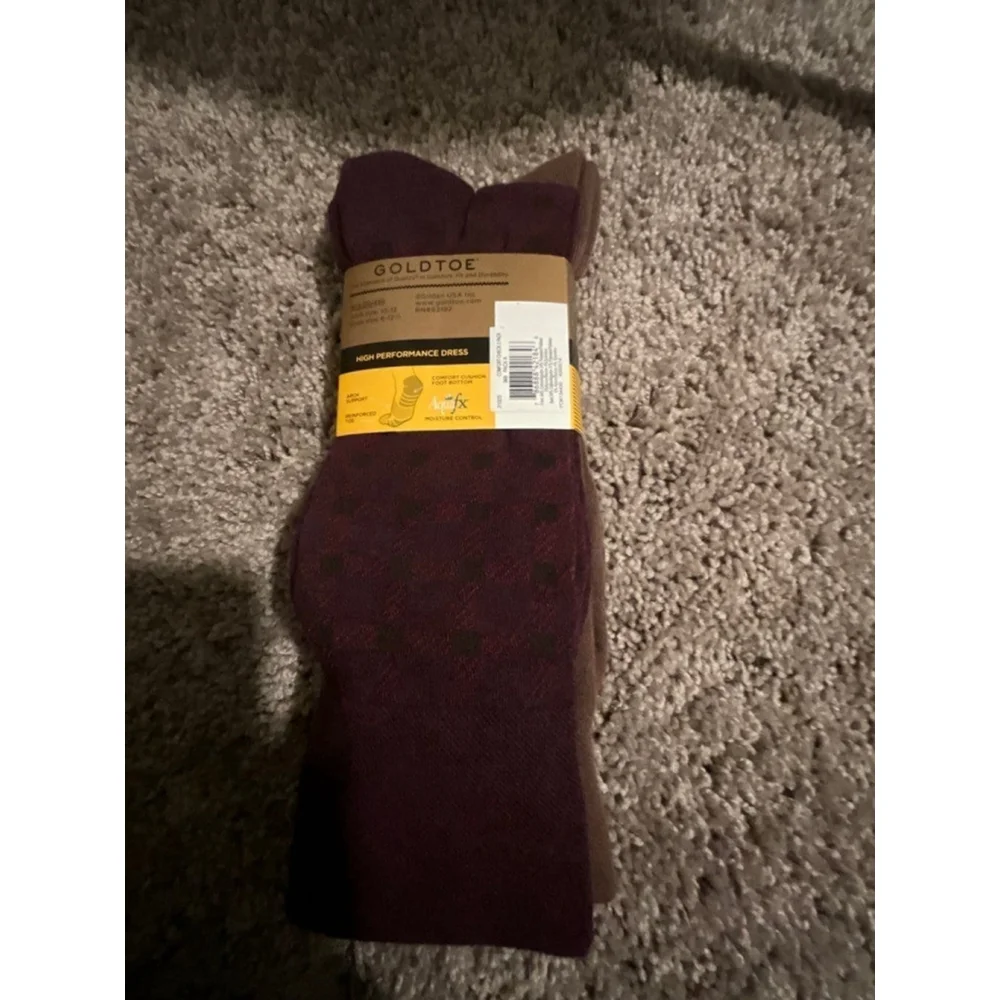 Men’s GoldToe 2-pack Dress Socks